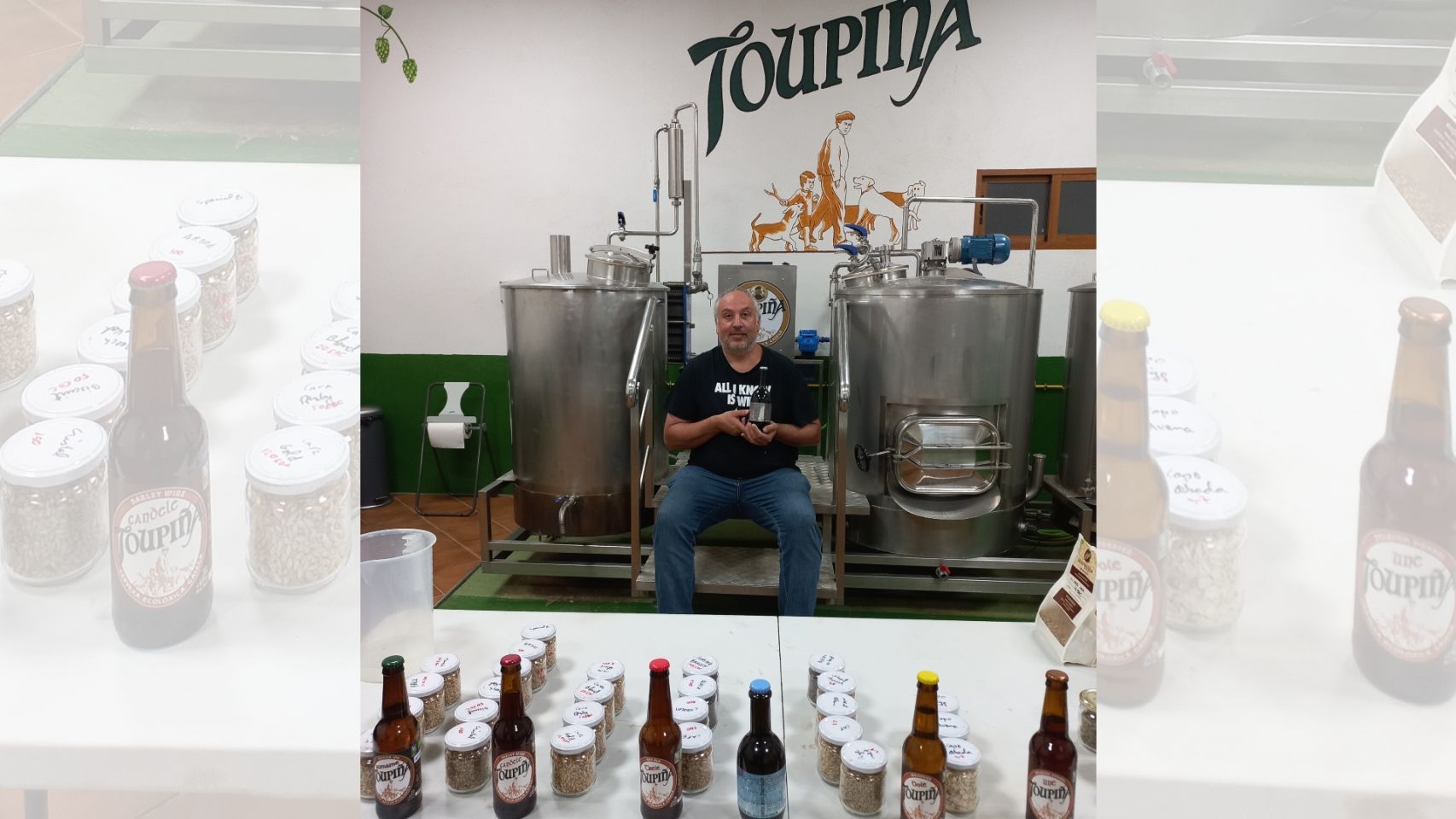 Toupiña: La primera cerveza ecológica y con el sello Artesanía Alimentaria de Galicia