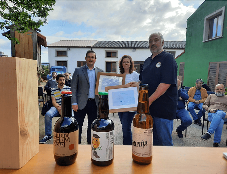 Unha cervexa de Lalín, o primeiro produto amparado polo selo de calidade de artesanía alimentaria